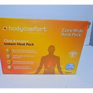 BodyComfort Re-usable Heat Pack Extra Wide Back Pack Latex Free